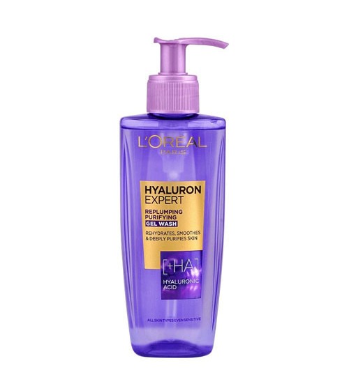 Loreal Paris Hyaluron Expert Repluming Purifying Gel Wash 200ml